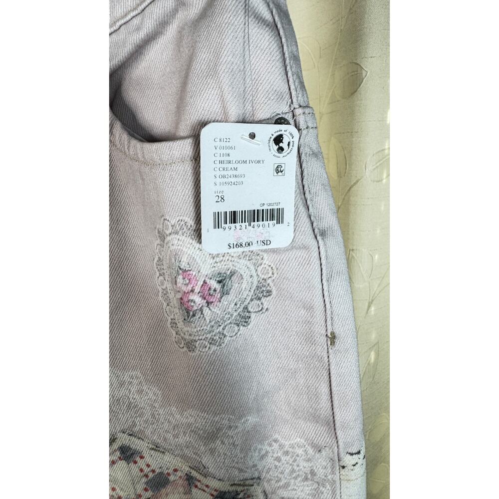 Free People Illusions Slouch Straight Leg Jeans, Size 28/US 6 - Picture 5 of 16